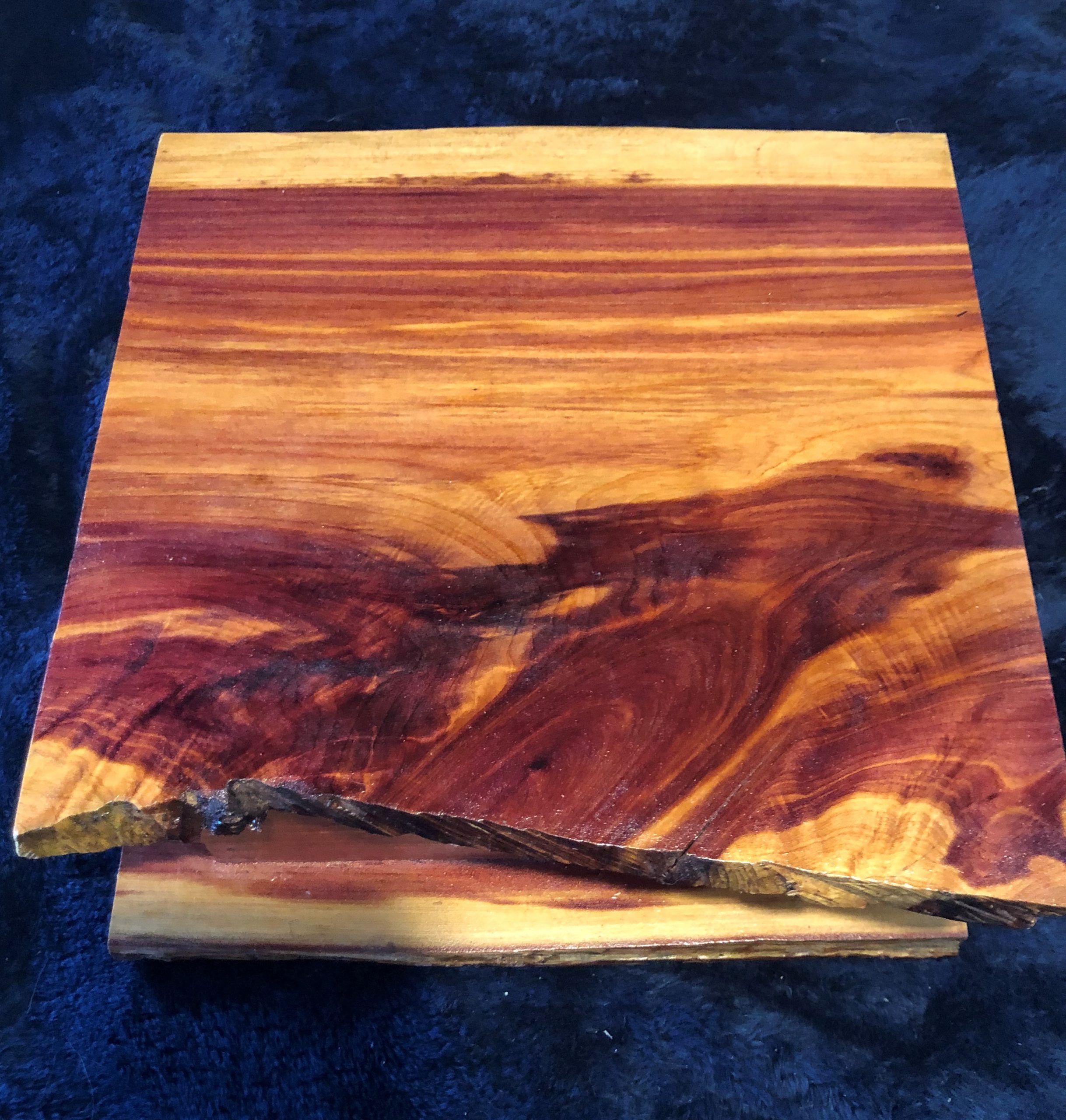 Large Arkansas Red Cedar Music Box